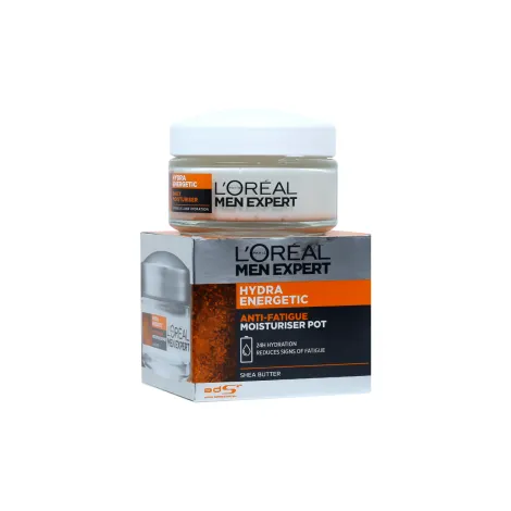 L'Oreal Men Expert Hydra Energetic Anti-Fatigue ছেলেদের ময়েশ্চারাইজার 50ml (পট)