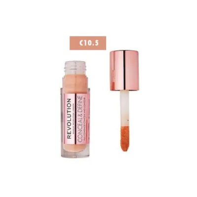 Makeup Revolution Conceal & Define লিকুইড কনসিলার - C10.5