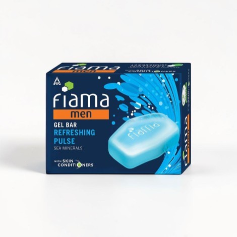 Fiama Men Refreshing Pulse Sea Minerals জেল বার সাবান 125g