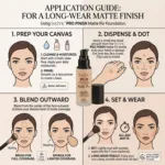 Technic Pro Finish ম্যাট ফিক্স ফাউন্ডেশন 30ml - Beige