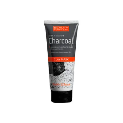 Beauty Formulas চারকোল ক্লে মাস্ক 100ml
