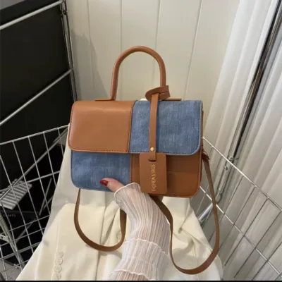 Ladies PU Leather Bag in One Colour