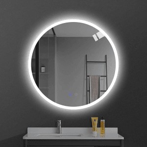 LED টাচ মিরর রাউন্ড হাই ইনটেনসিটি LED মিরর (ROUND-1)