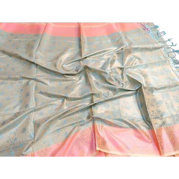 সফট সিল্ক কাঞ্চি কাটান শাড়ি