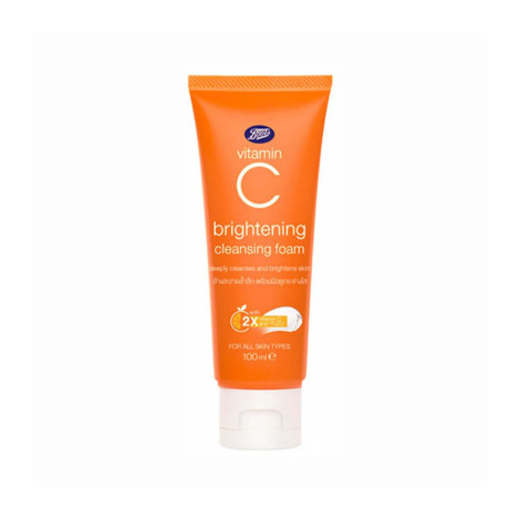 Boots ভিটামিন C ব্রাইটেনিং ক্লিনজিং ফোম 100ml