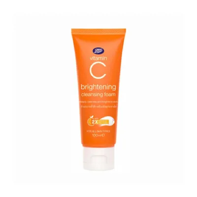 Boots ভিটামিন C ব্রাইটেনিং ক্লিনজিং ফোম 100ml
