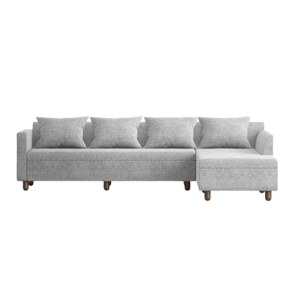 Regal IMPERIAL কাঠের 5 সিটার L শেপ সোফা SDC-355-3-1-20 (ফ্যাব্রিক 2123)