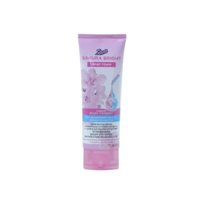 Boots সাকুরা ব্রাইট হুইপ ফোম 100ml