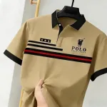 ছেলেদের নিট-ডাইড PK কটন পোলো শার্ট, 210 GSM, 6 রঙে