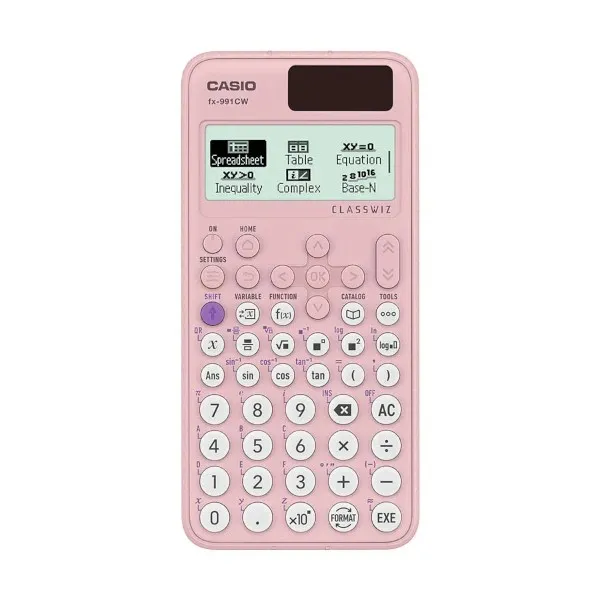 Casio FX-991CW-PK 12 ডিজিট (10 & 2) নন-প্রোগ্রামেবল সায়েন্টিফিক ক্যালকুলেটর