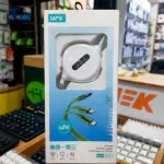 UFK A031 3-in-1 রিট্র্যাক্টেবল ফাস্ট চার্জিং ক্যাবল