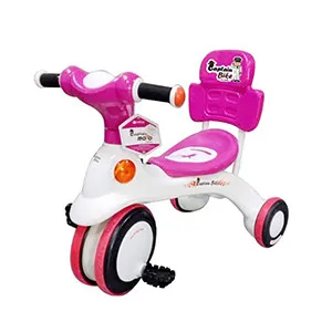 Captain Bike Booster ট্রাইসাইকেল – গোলাপি