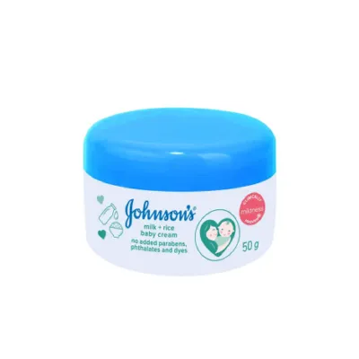 Johnson's Milk + Rice বেবি ক্রিম 50ml