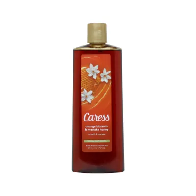Caress অরেঞ্জ ব্লসম ও মানুকা হানি ফ্লোরাল অয়েল এসেন্স বডি ওয়াশ 532ml
