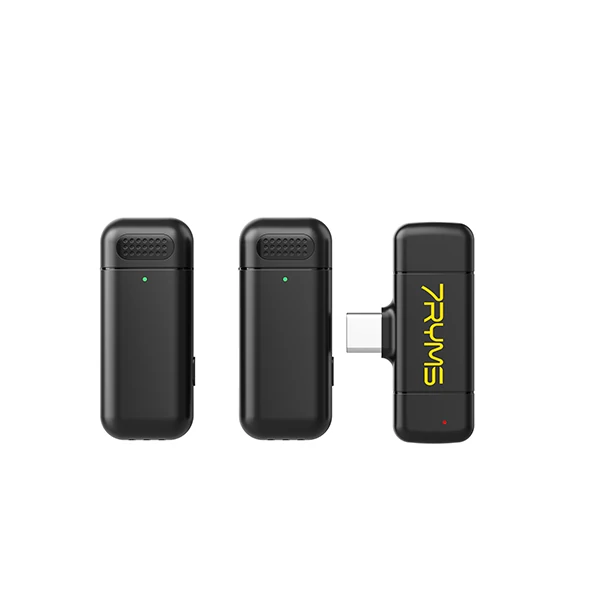 7RYMS Rimo S1 UC ওয়্যারলেস লাভালিয়ার মাইক্রোফোন ফর USB C ফোন