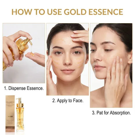 3W Clinic কোলাজেন ও লাক্সারি গোল্ড এসেন্স 150ml