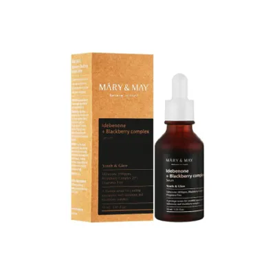 Mary & May আইডিবেনোন + ব্ল্যাকবেরি কমপ্লেক্স সিরাম 30ml