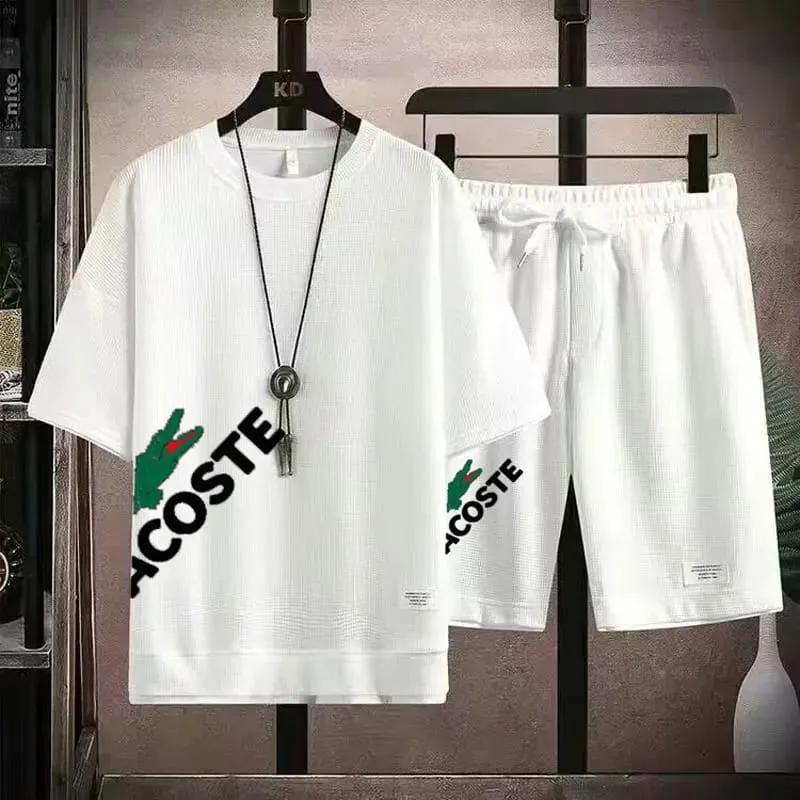 Men's Mesh T-Shirt and Short Pant Set, 170 GSM, 6 Colours