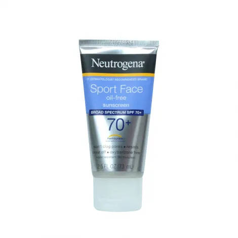 Neutrogena Sport Face অয়েল-ফ্রি সানস্ক্রিন SPF70+ 73ml
