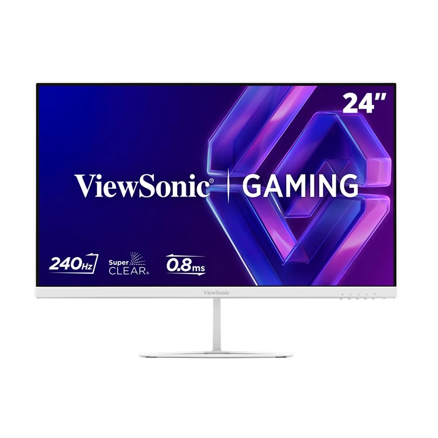 ViewSonic VX24G30-W 23.8 Inch FHD 240Hz IPS Gaming Monitor White