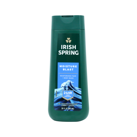 Irish Spring Moisture Blast ময়েশ্চারাইজিং ফেস ও বডি ওয়াশ 591ml