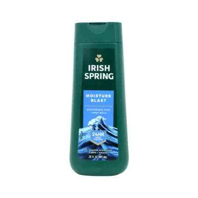 Irish Spring Moisture Blast ময়েশ্চারাইজিং ফেস ও বডি ওয়াশ 591ml