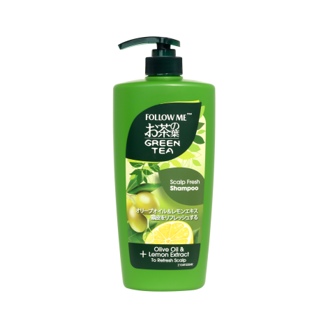 Follow Me গ্রিন টি স্ক্যাল্প ফ্রেশ শ্যাম্পু 650ml