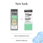Neutrogena T/Gel অ্যান্টি-ড্যানড্রাফ অয়েলি স্ক্যাল্প শ্যাম্পু 250ml