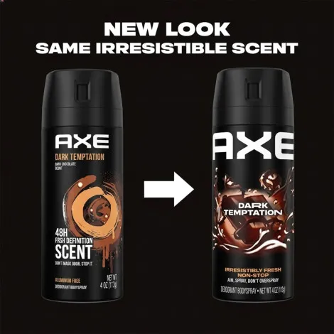 Axe Dark Temptation 48H ডিওডোরেন্ট বডি স্প্রে 150ml