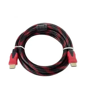 হাই স্পিড HDMI ক্যাবল 5M – কালো ও লাল