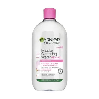 Garnier Skin Active মাইসেলার ক্লেনজিং ওয়াটার, সেনসিটিভ স্কিনের জন্যও 700ml
