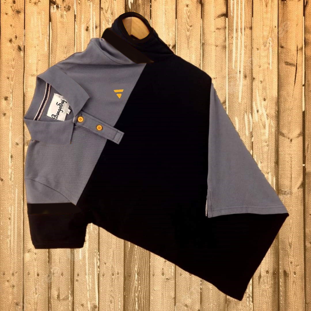 Men's Half Sleeve PK Cotton Polo Shirt, 210 GSM, 4 Colours
