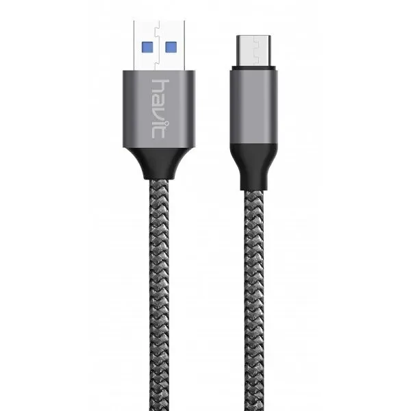 HAVIT H693 ডেটা ও চার্জিং ক্যাবল (USB 3.0 থেকে টাইপ-সি)