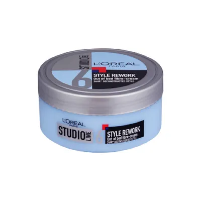 L'Oreal Studio Line Out Of Bed ফাইবার ক্রিম, 6 স্টাইল রিওয়ার্ক 150ml