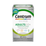 Centrum Silver 50+ মাল্টিভিটামিন ও মাল্টিমিনারেল সাপ্লিমেন্ট (প্রাপ্তবয়স্কদের জন্য) 125 ট্যাবলেট