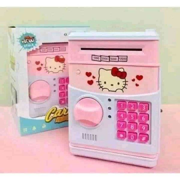 বাচ্চাদের মিনি ATM ব্যাংক (পাসওয়ার্ড ছাড়া)