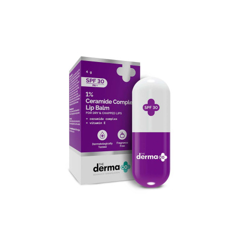 The Derma Co 1% Ceramide Complex Lip Balm SPF30 PA++ 4g (India)