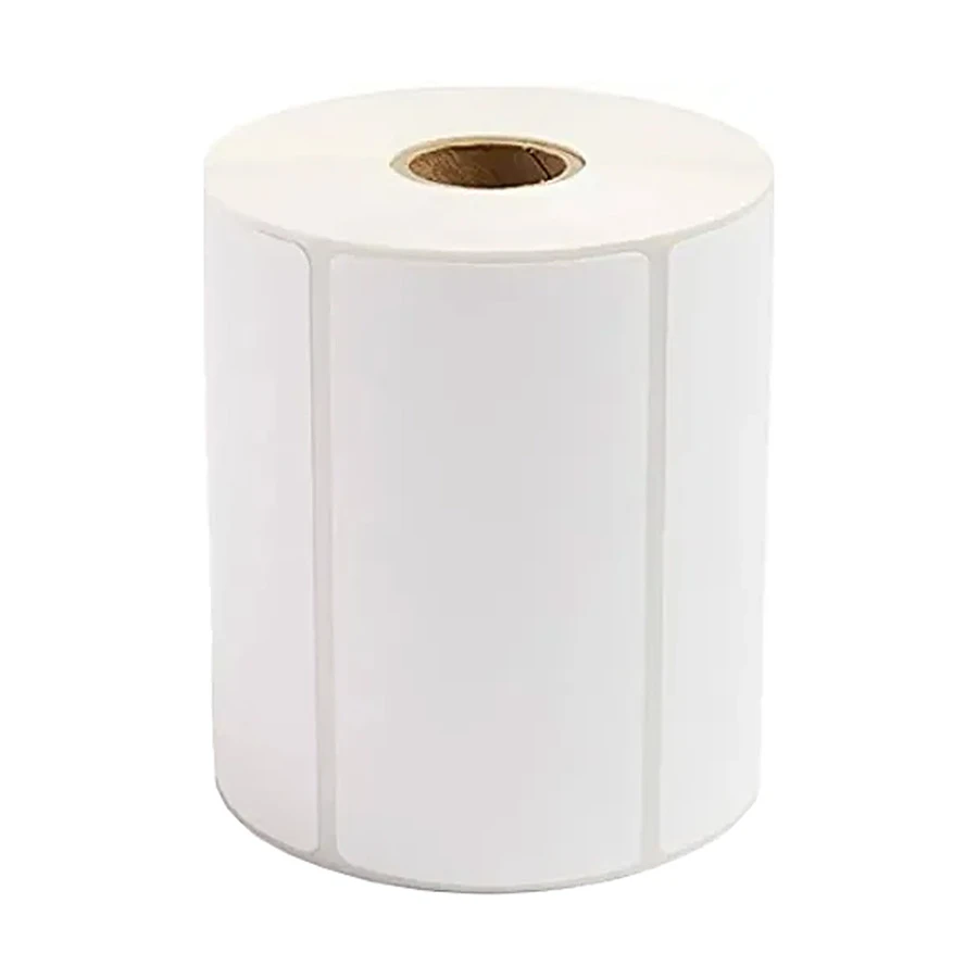 38mm x 25mm Direct Thermal Label Roll 250 Pcs White