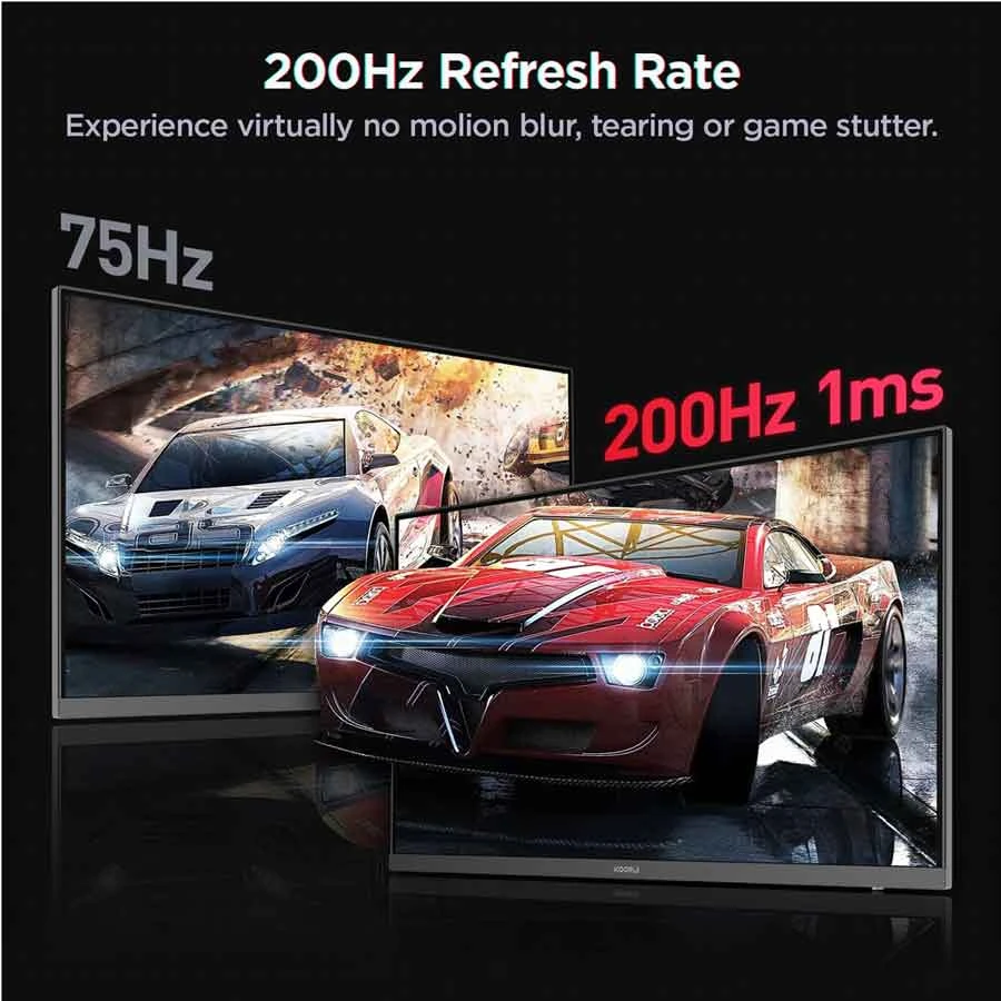 KOORUI G2721P 27 Inch 2K QHD IPS 200Hz Gaming Monitor