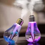 বাল্ব হিউমিডিফায়ার – LED কালার চেঞ্জিং নাইট লাইট সহ