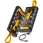 ট্রান্সপারেন্ট 66W হাই-স্পিড পাওয়ার ব্যাংক 20000mAh, PD 22W