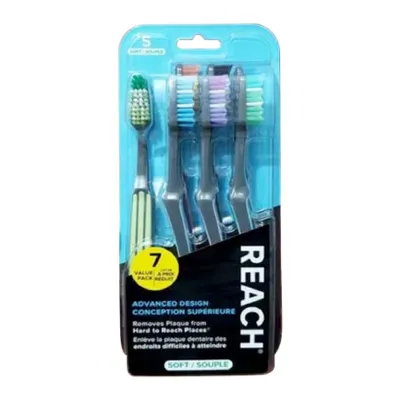Reach Advanced Design সফট টুথব্রাশ সেট 7টি
