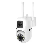 V380 মিনি ইনডোর PTZ ডুয়াল লেন্স ক্যামেরা 4MP ওয়াইফাই