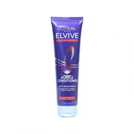 L'Oreal Elvive Colour Protect অ্যান্টি-ব্রাসিনেস পার্পল কন্ডিশনার 150ml