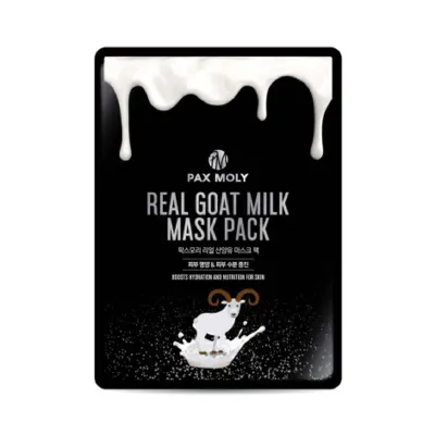 Pax Moly Real Goat Milk শিট মাস্ক প্যাক 25ml
