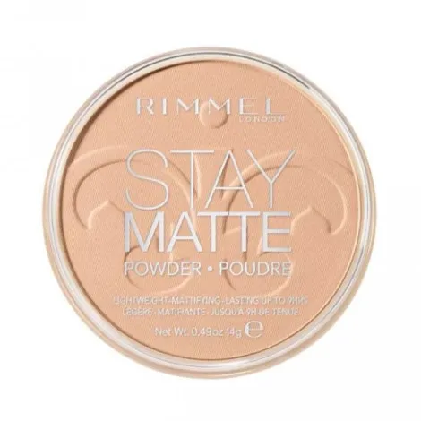 Rimmel Stay Matte প্রেসড পাউডার - 005 Silky Beige