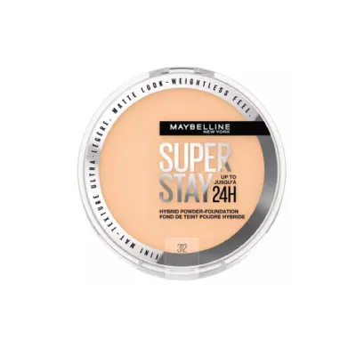 Maybelline Super Stay Matte 24HR হাইব্রিড প্রেসড পাউডার ফাউন্ডেশন - 312