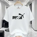 Men's Comfortable Drop Shoulder T-Shirt, Cotton-Spandex, DTF Print