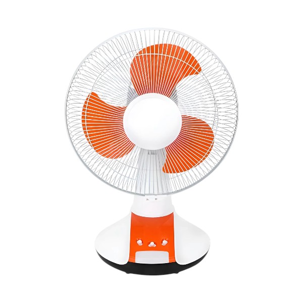 Novena Defender 12-Inch Rechargeable Table Fan (NCF-112) – Orange