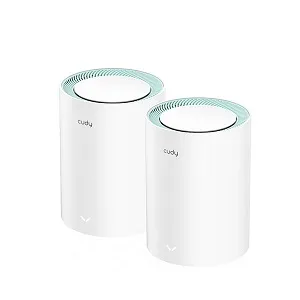 Cudy M1300 AC1200 গিগাবিট হোল হোম মেশ WiFi রাউটার (2 প্যাক)